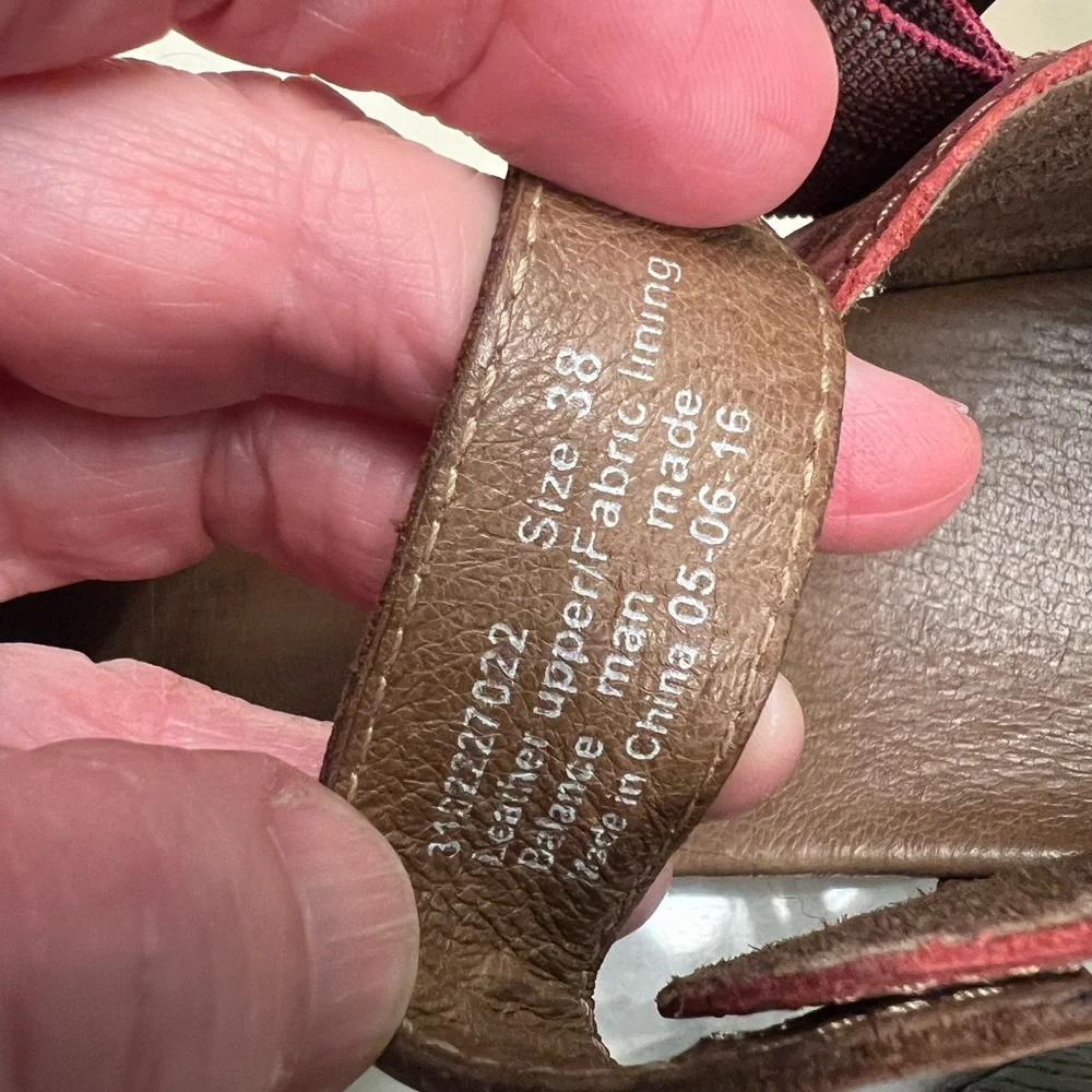 Dansko Tan Platform Shoes - Picture 2 of 3